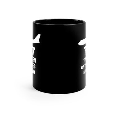 BOEING 747 DESIGNED MUG Printify
